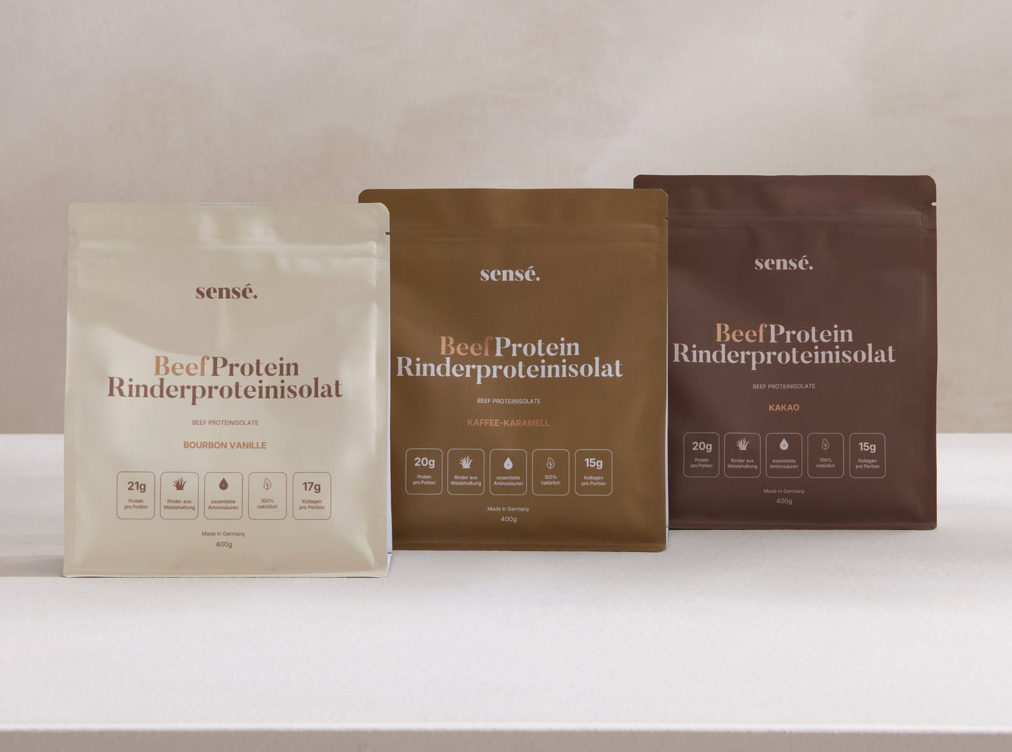 BeefProtein Rinderprotein – Kaffee-Karamell