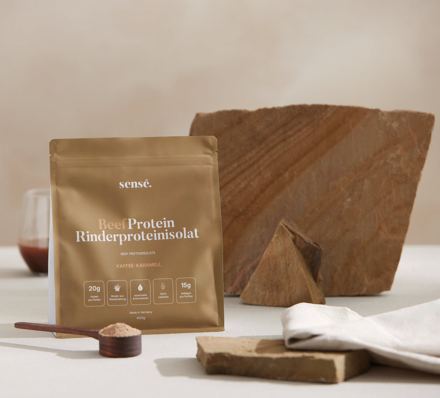 BeefProtein Rinderprotein – Kaffee-Karamell