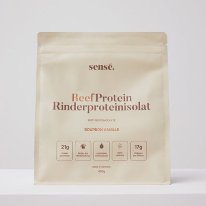 BeefProtein Rinderprotein – Bourbon Vanille