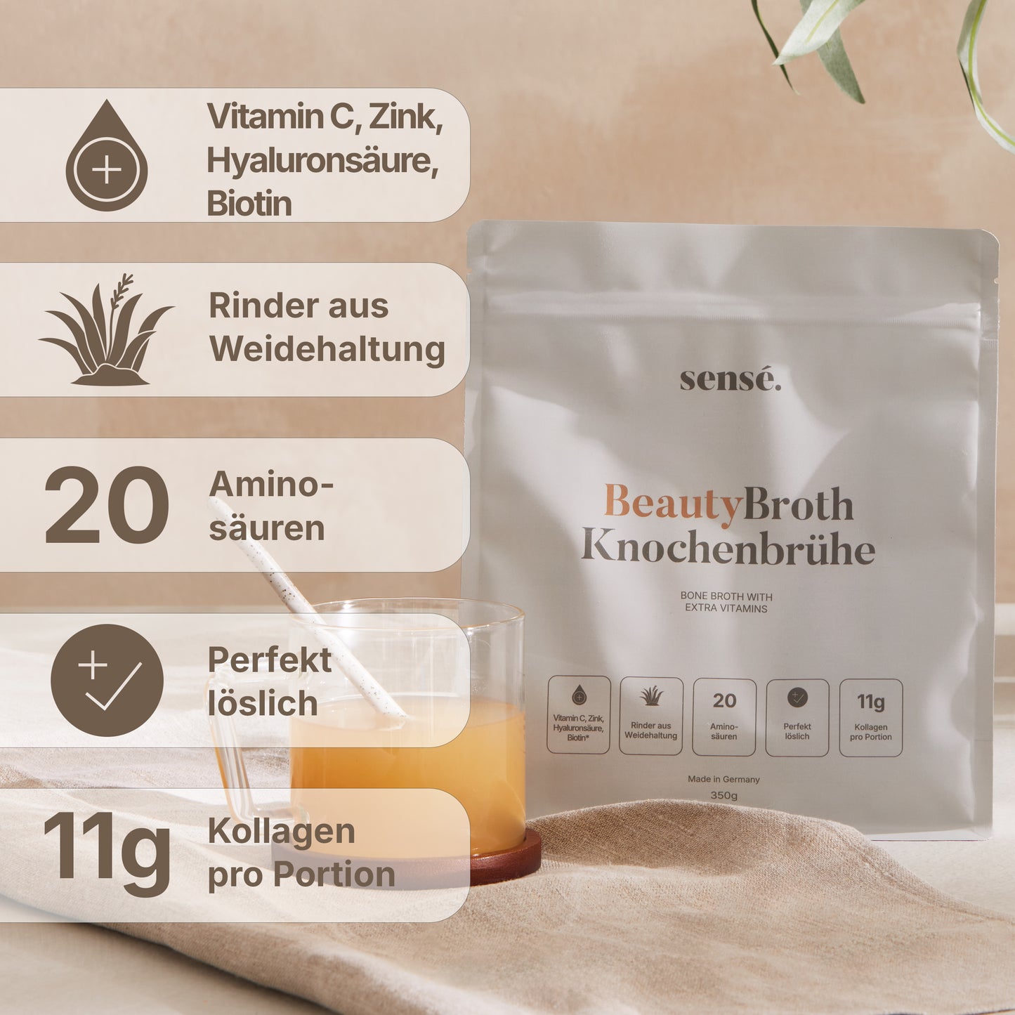 BeautyBroth Knochenbrühe Pulver